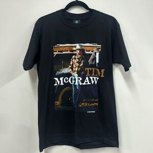 Vintage single stitch Tim McGraw all I want graphic T-shirt M
